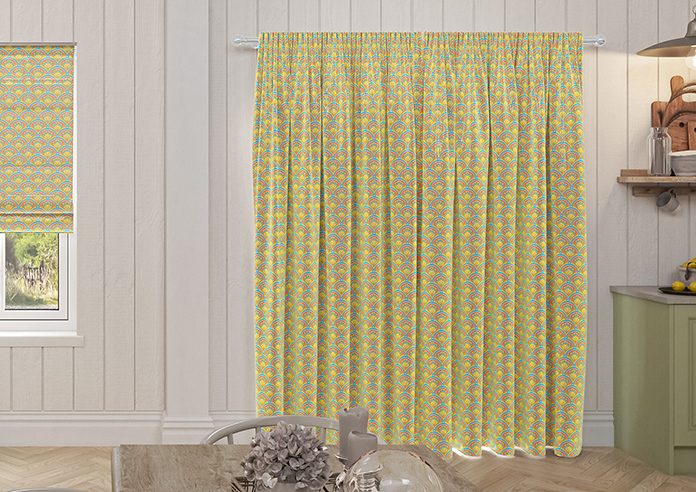 Deco Sea Shells, Peach Melba - Made To Measure Curtains - Image 7